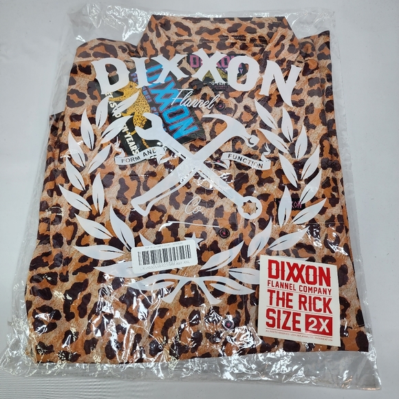 DIXXON Flannel - THE RICK Party Shirt - Short Sleeve - Women's 2X - Picture 4 of 13